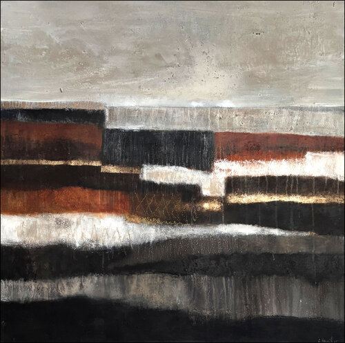 Erdspuren by Cornelia Hauch, Painting for Sale on Select