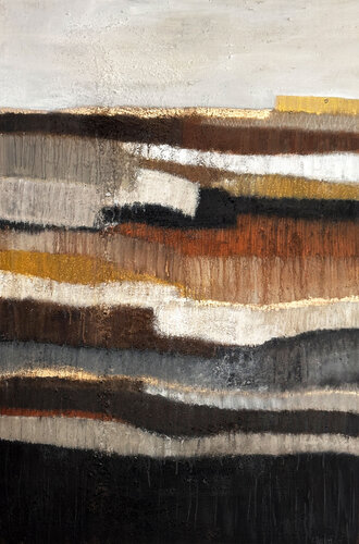 Wo Tiefe beginnt by Cornelia Hauch, Painting for Sale on Select
