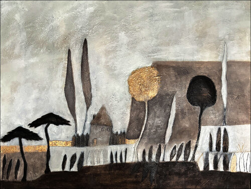 Irgendwo in der Toskana by Cornelia Hauch, Painting for Sale on Select