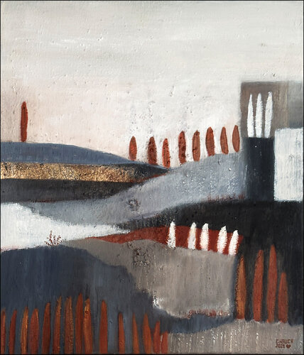 Erinnerung an Salo by Cornelia Hauch, Painting for Sale on Select