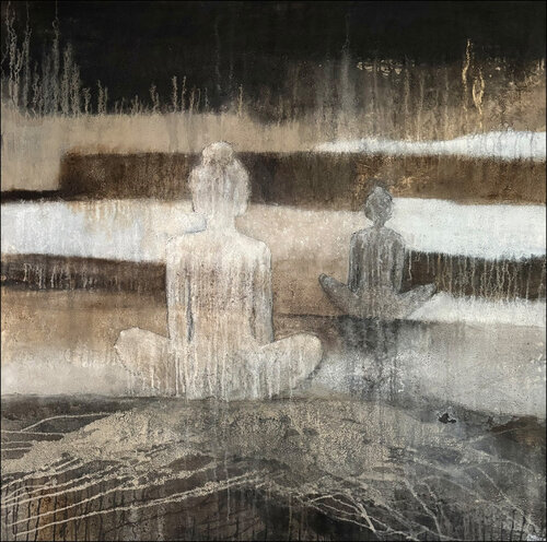 Innehalten by Cornelia Hauch, Painting for Sale on Select