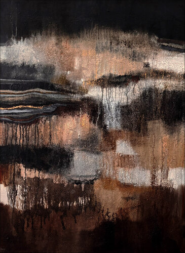 Zeitschichten by Cornelia Hauch, Painting for Sale on Select