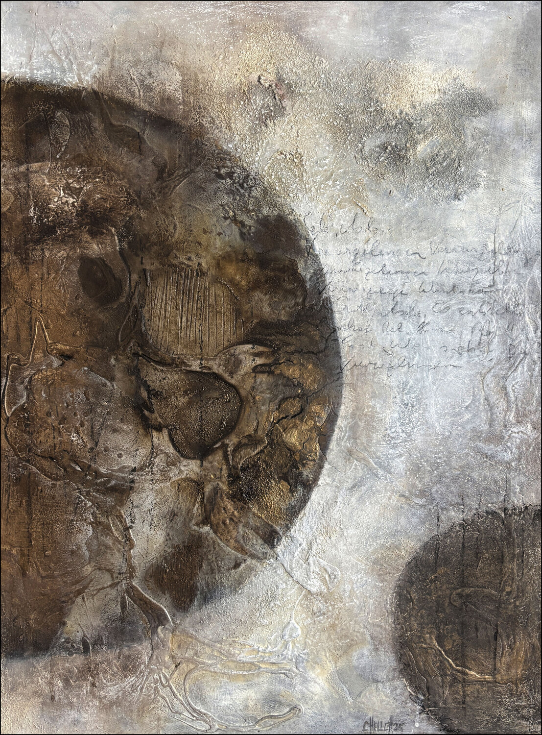 Verwurzelt Cornelia Hauch Original painting for sale