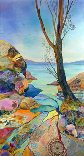 "The Silence Within Me" by Silvia Pavlova, Painting for Sale on Select