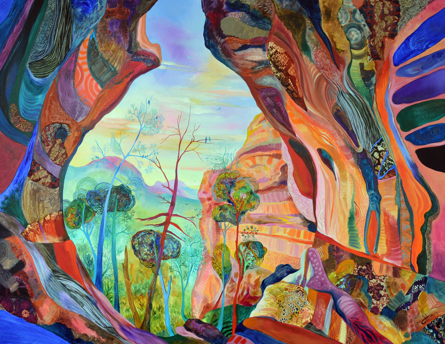 "Awakening" Silvia Pavlova Original painting for sale