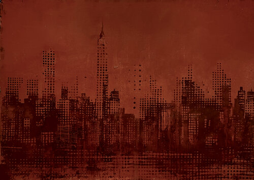 Urban Inferno by Robert Tillberg, Painting for Sale on Select