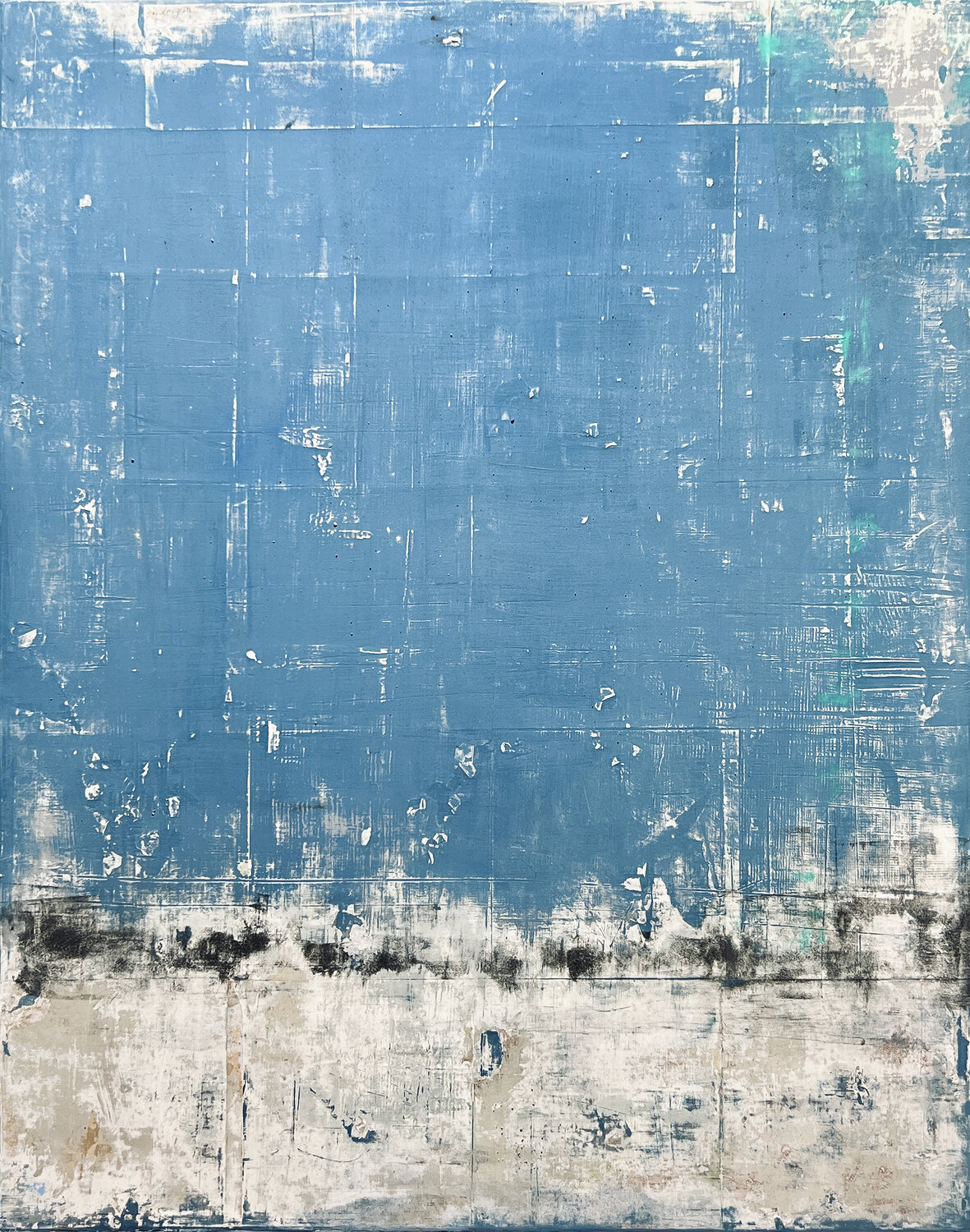 Urban Blues Robert Tillberg Original painting for sale