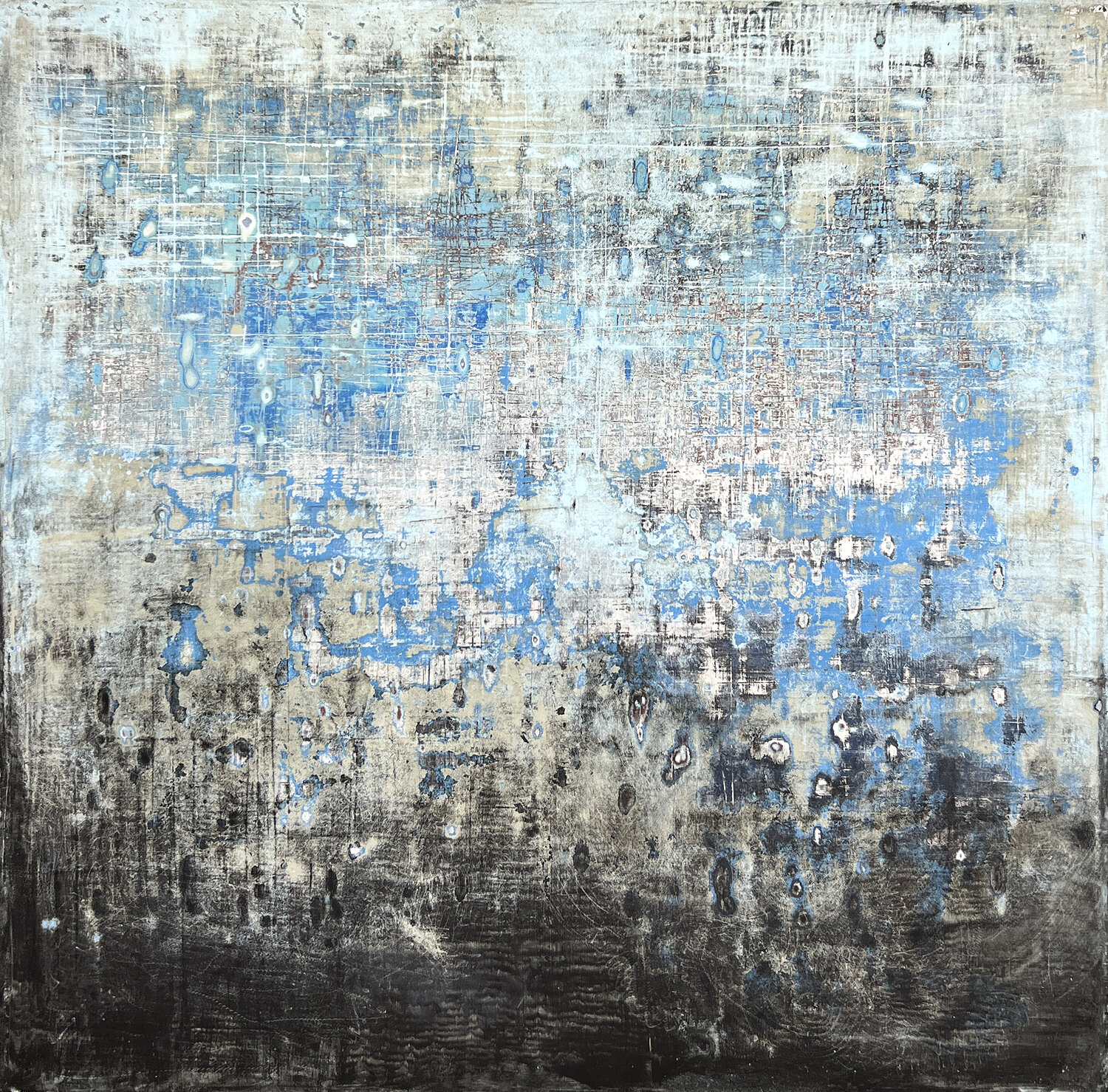 Battling The Elements Robert Tillberg Original painting for sale