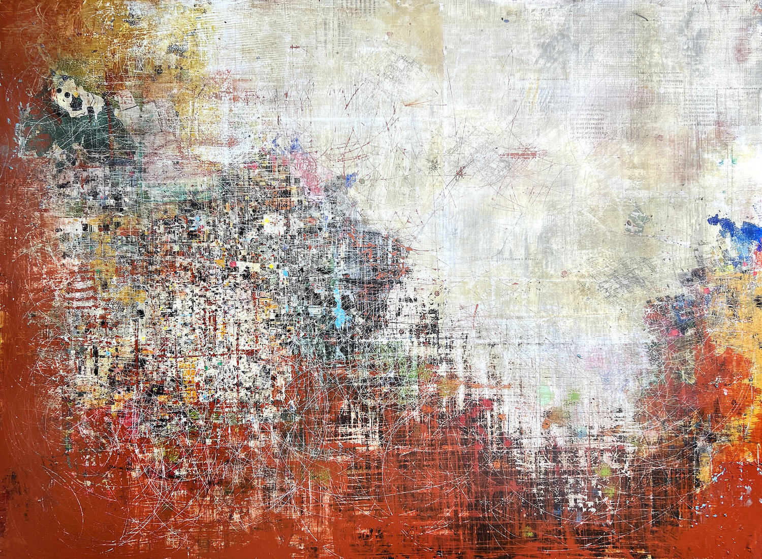 Fall Festivities Robert Tillberg Original painting for sale