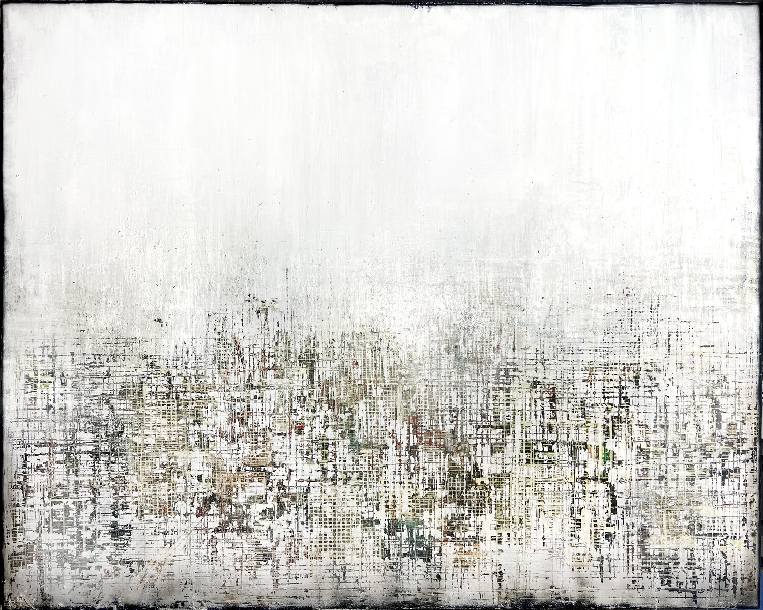 Building Data Robert Tillberg Original painting for sale