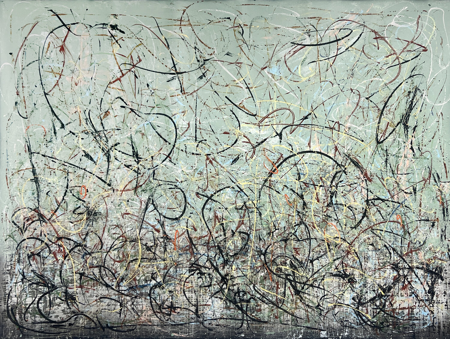 Pulse Of The Unplanned Robert Tillberg Original painting for sale