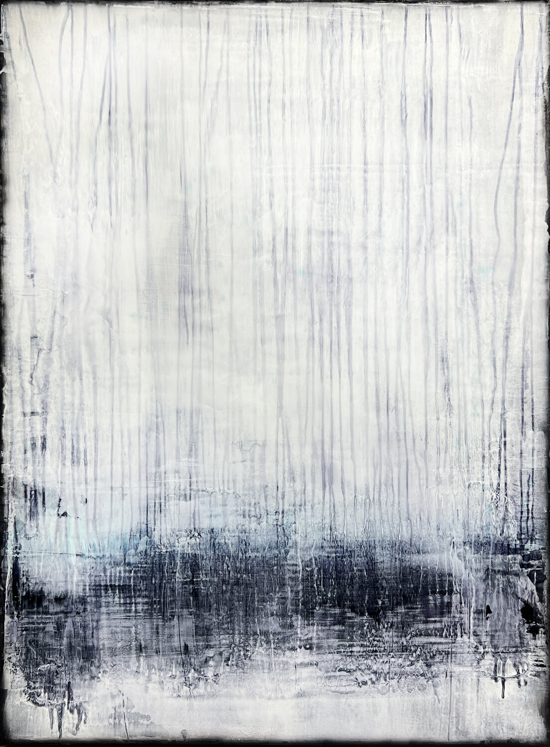 White Noise Field Robert Tillberg Original painting for sale