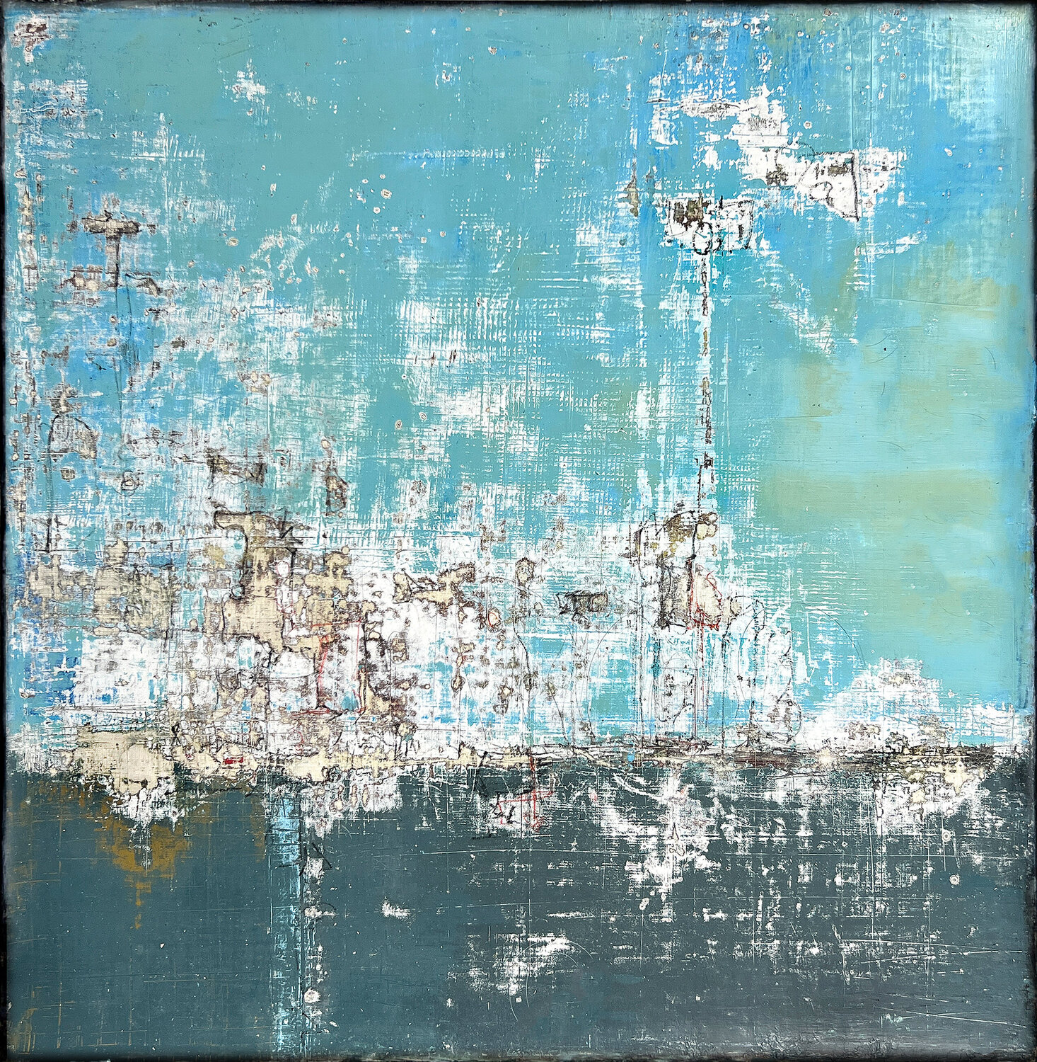 Memory Of A Surrealist Robert Tillberg Original painting for sale