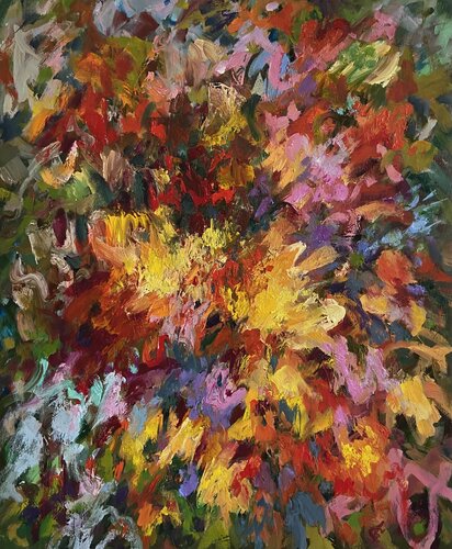 Magic Energy by Junija (Yuna) Galejeva, Painting for Sale on Select