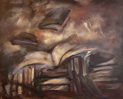Longing for Forgotten Adventures by Junija (Yuna) Galejeva, Painting for Sale on Select