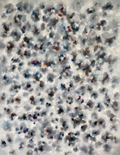 Snow Meditation by Junija (Yuna) Galejeva, Painting for Sale on Select