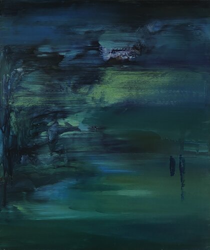 Thought Dialogue by Junija (Yuna) Galejeva, Painting for Sale on Select
