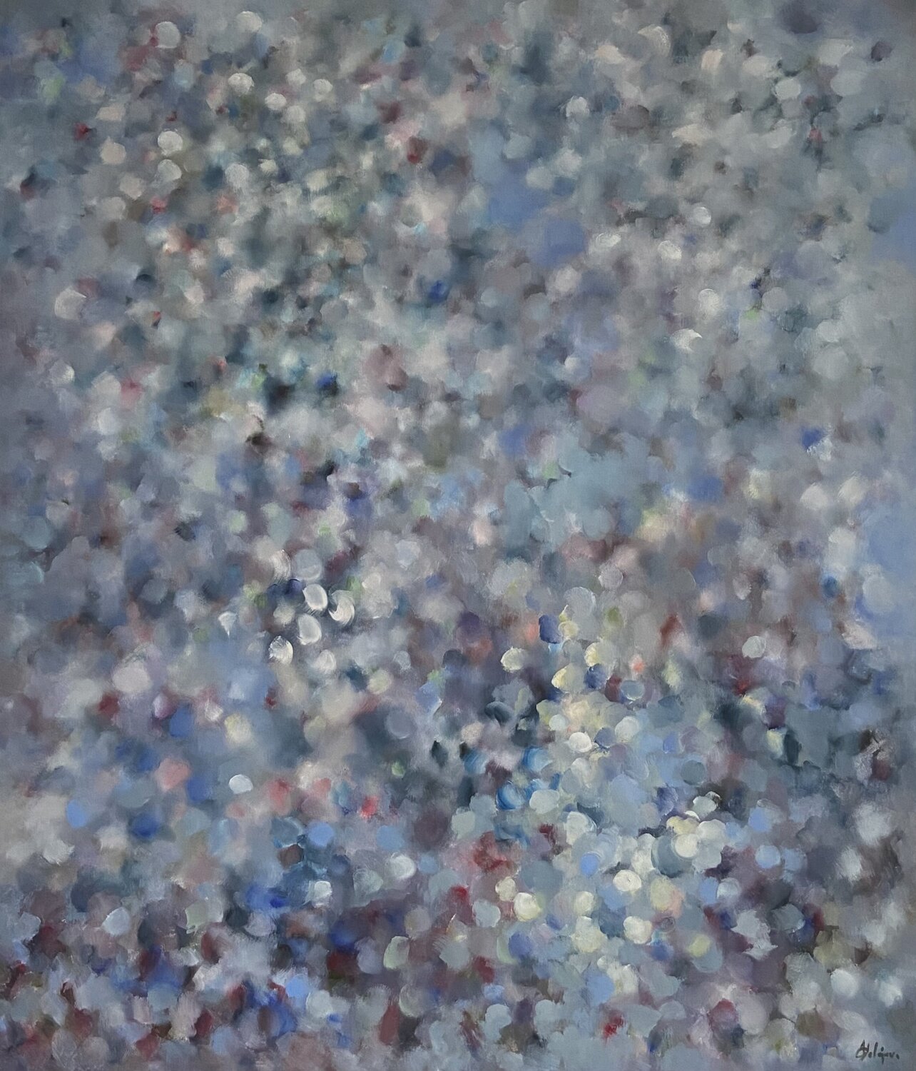 Perpetuum mobile Junija (Yuna) Galejeva Original painting for sale