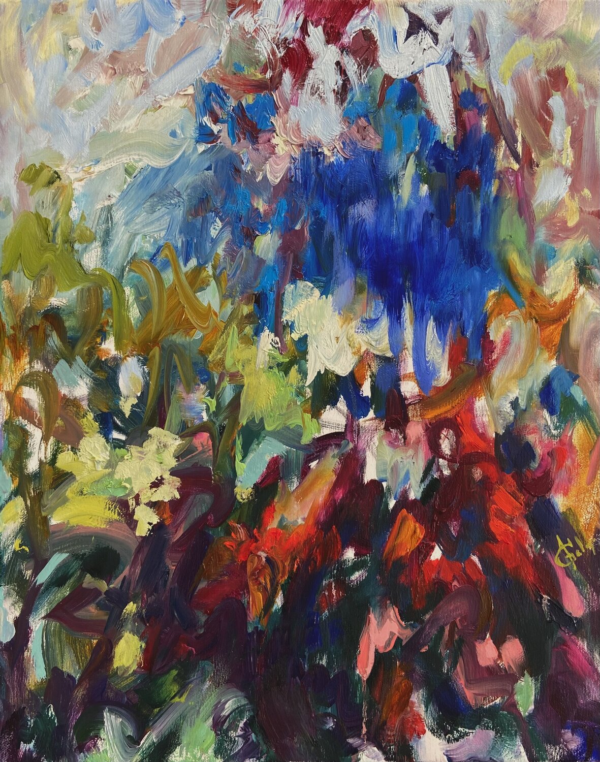 From the Diary / Palette Junija (Yuna) Galejeva Original painting for sale