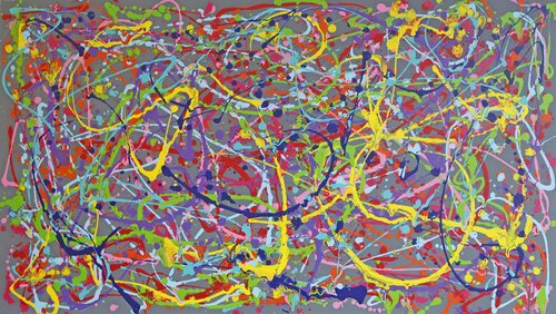Abstraktes Gemälde by michael pfannschmidt, Painting for Sale on Select