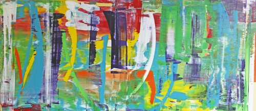 Abstraktes Gemälde by michael pfannschmidt, Painting for Sale on Select