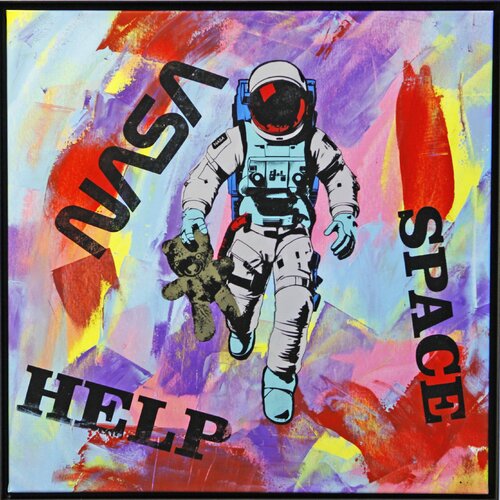 SPACETIME by michael pfannschmidt, Painting for Sale on Select