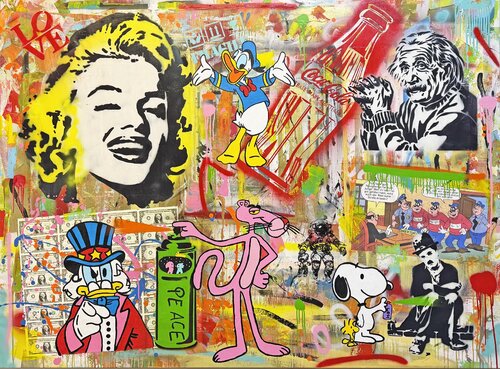 FRAGILE LOVE 2 by michael pfannschmidt, Painting for Sale on Select