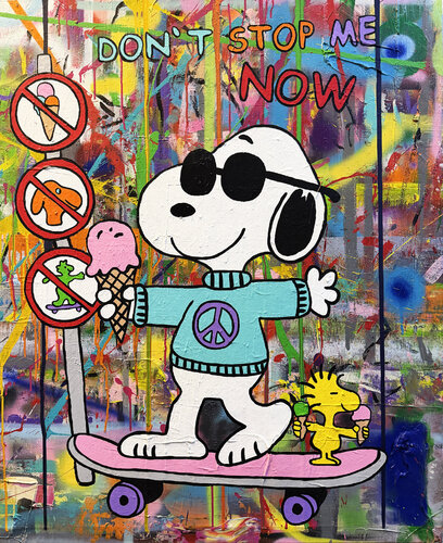 DON'T STOP ME NOW by michael pfannschmidt, Painting for Sale on Select