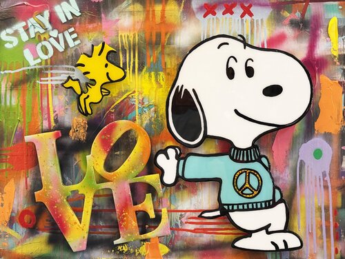 STAY IN LOVE by michael pfannschmidt, Painting for Sale on Select