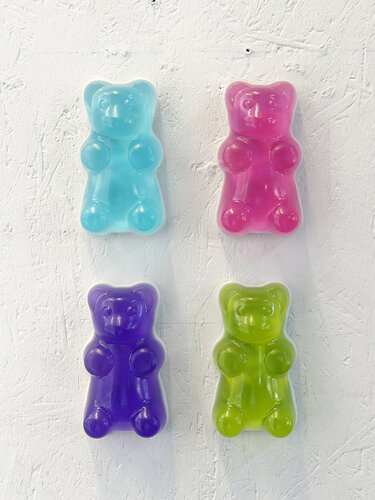 "Gummibärchen- Wandrelief" by michael pfannschmidt, Sculpture for Sale on Select