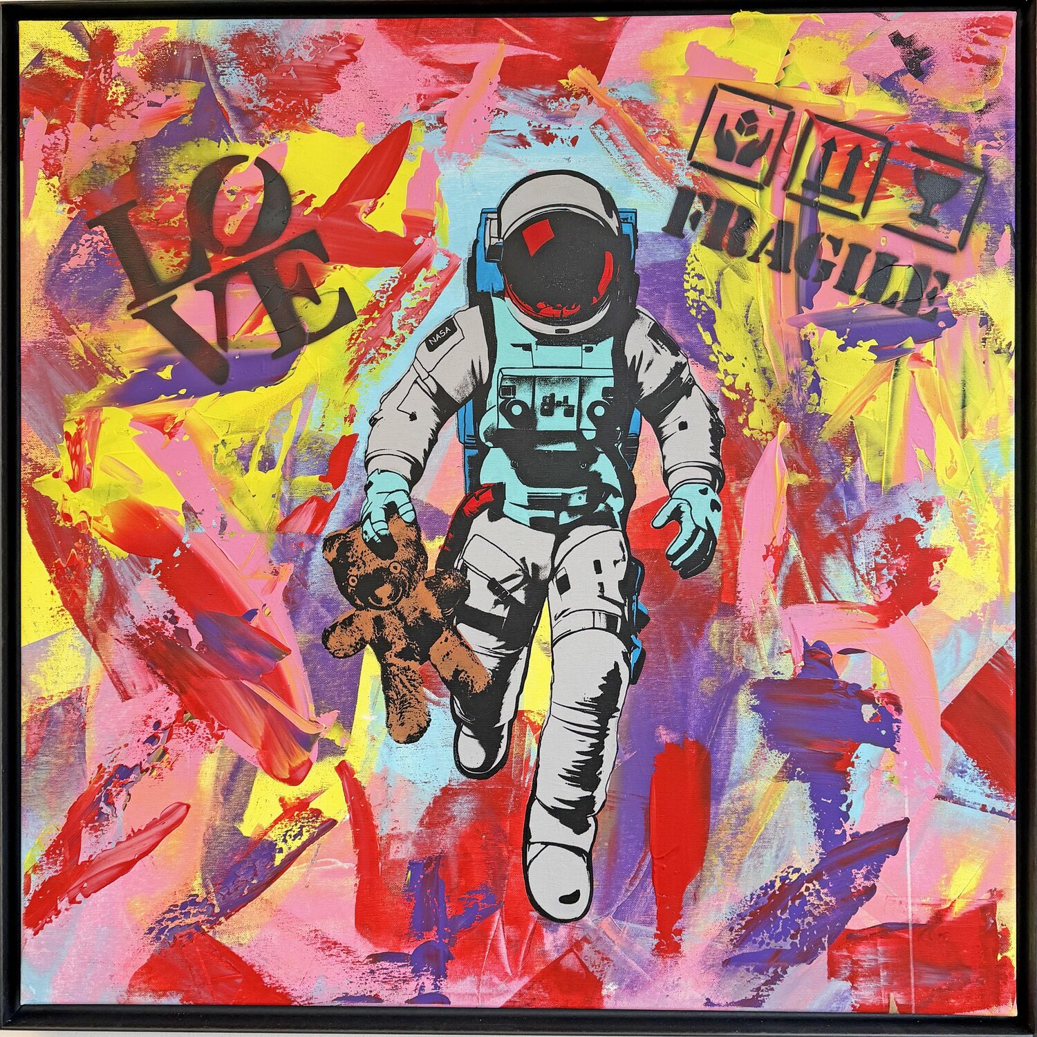 SPACETIME michael pfannschmidt Original painting for sale