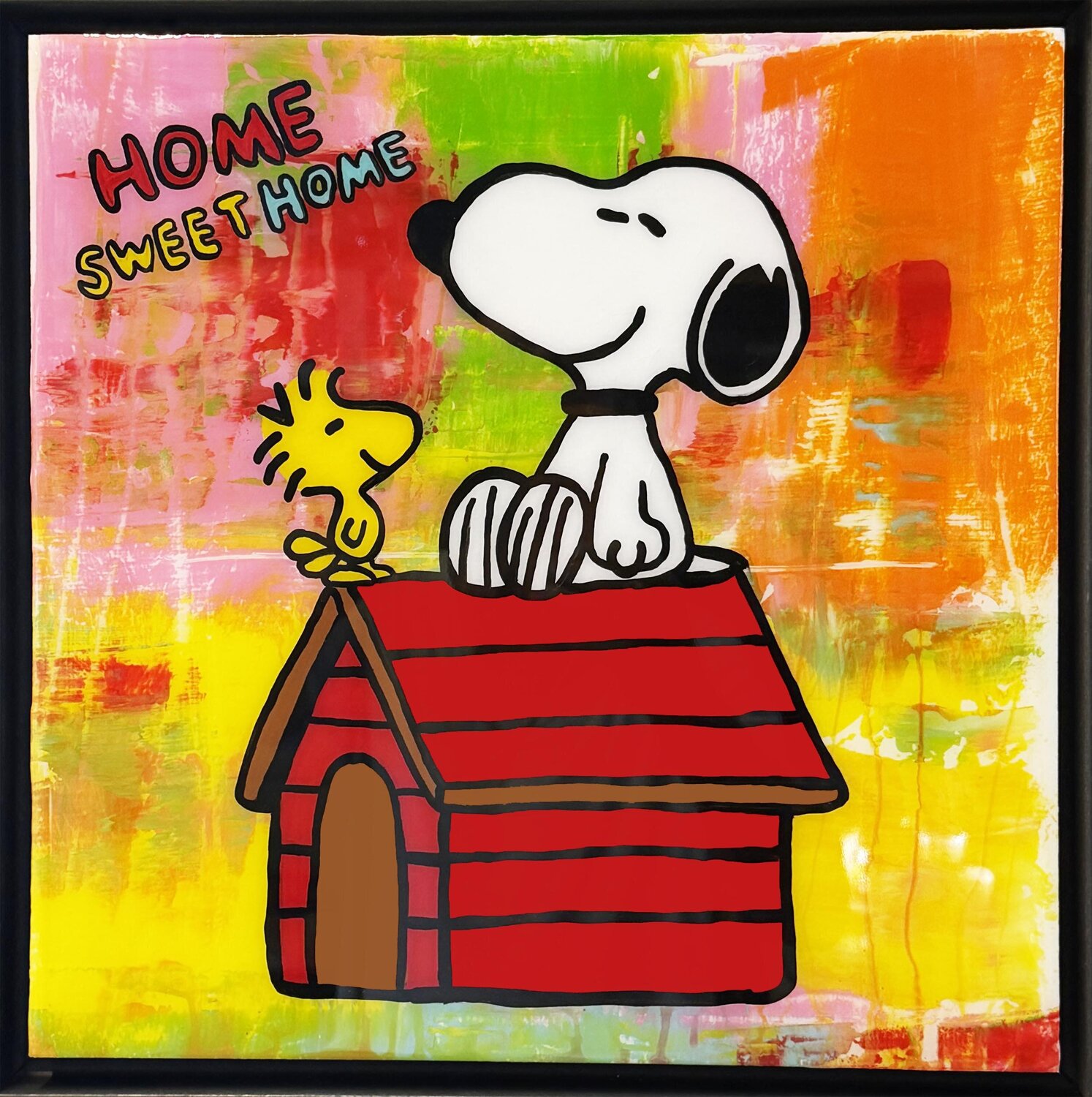 HOME SWEET HOME michael pfannschmidt Original painting for sale