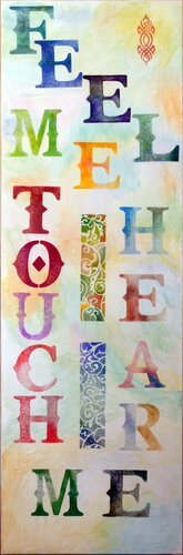 Feel me by Sabine Schoen, Painting for Sale on Select