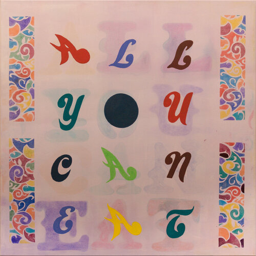 All you can eat by Sabine Schoen, Painting for Sale on Select