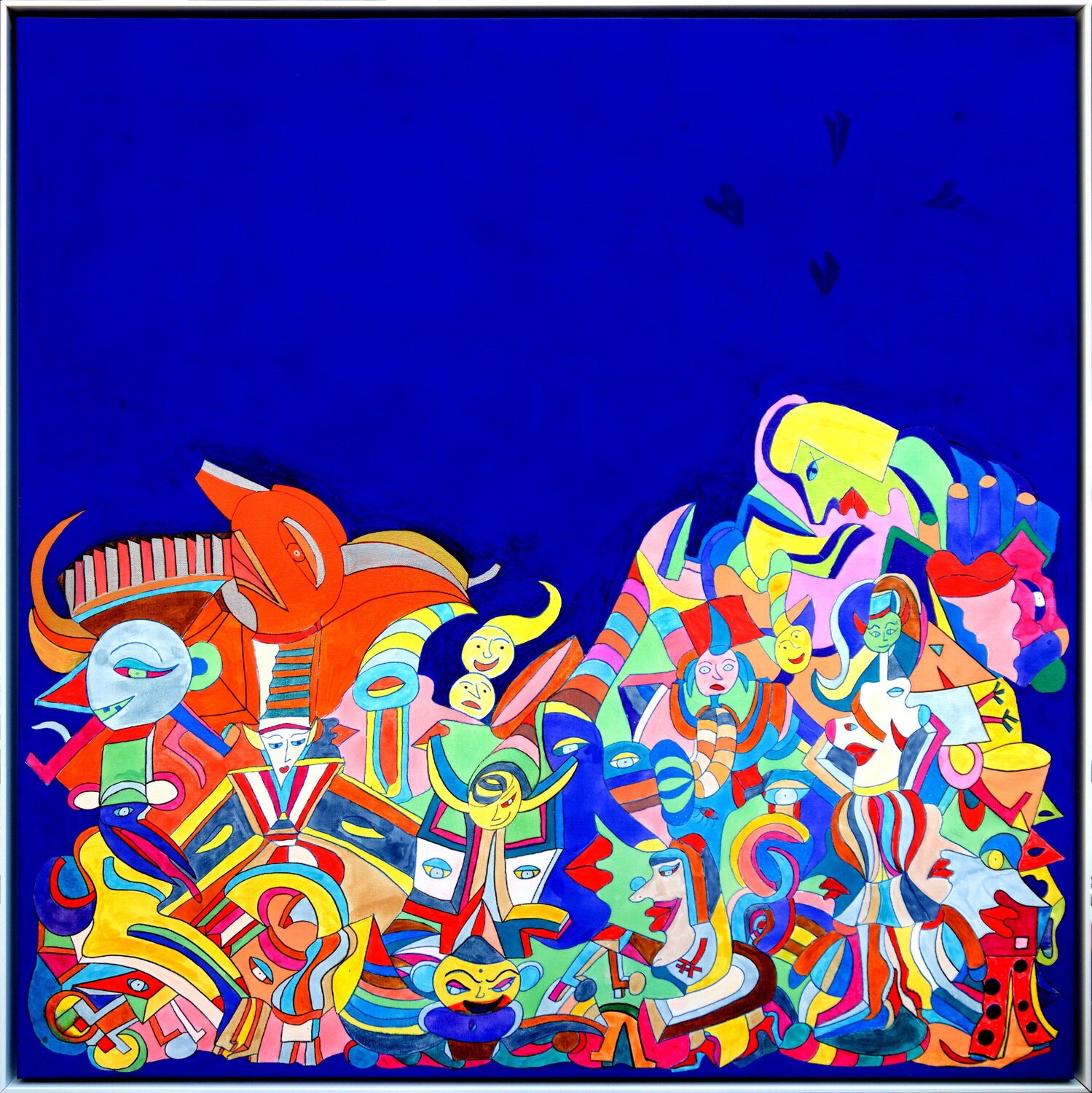 Barcelona Sabine Schoen Original painting for sale