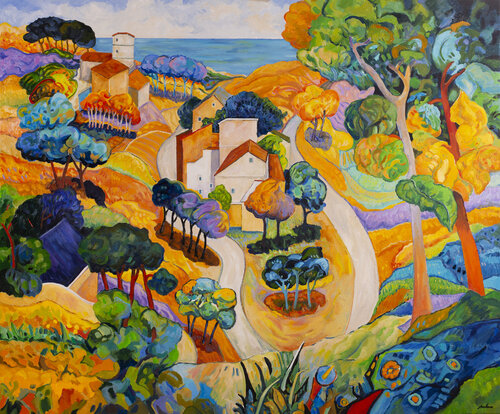Casolare by Stefano Puleo, Painting for Sale on Select