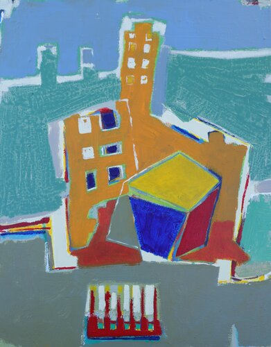 Fortress I by José Fonte, Painting for Sale on Select