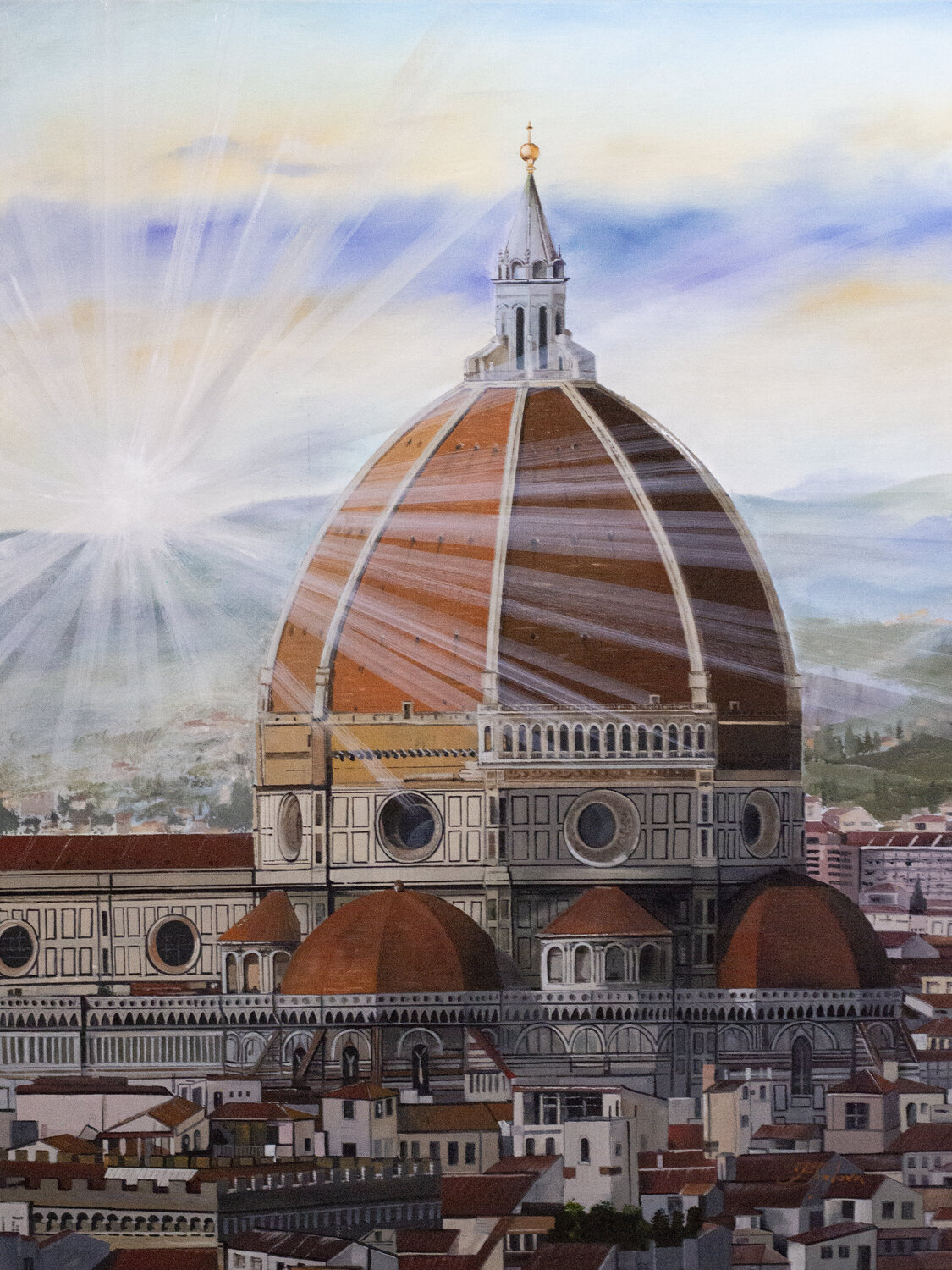 Firenze.Santa Maria del Fiore Tetiana Tiplova Original painting for sale