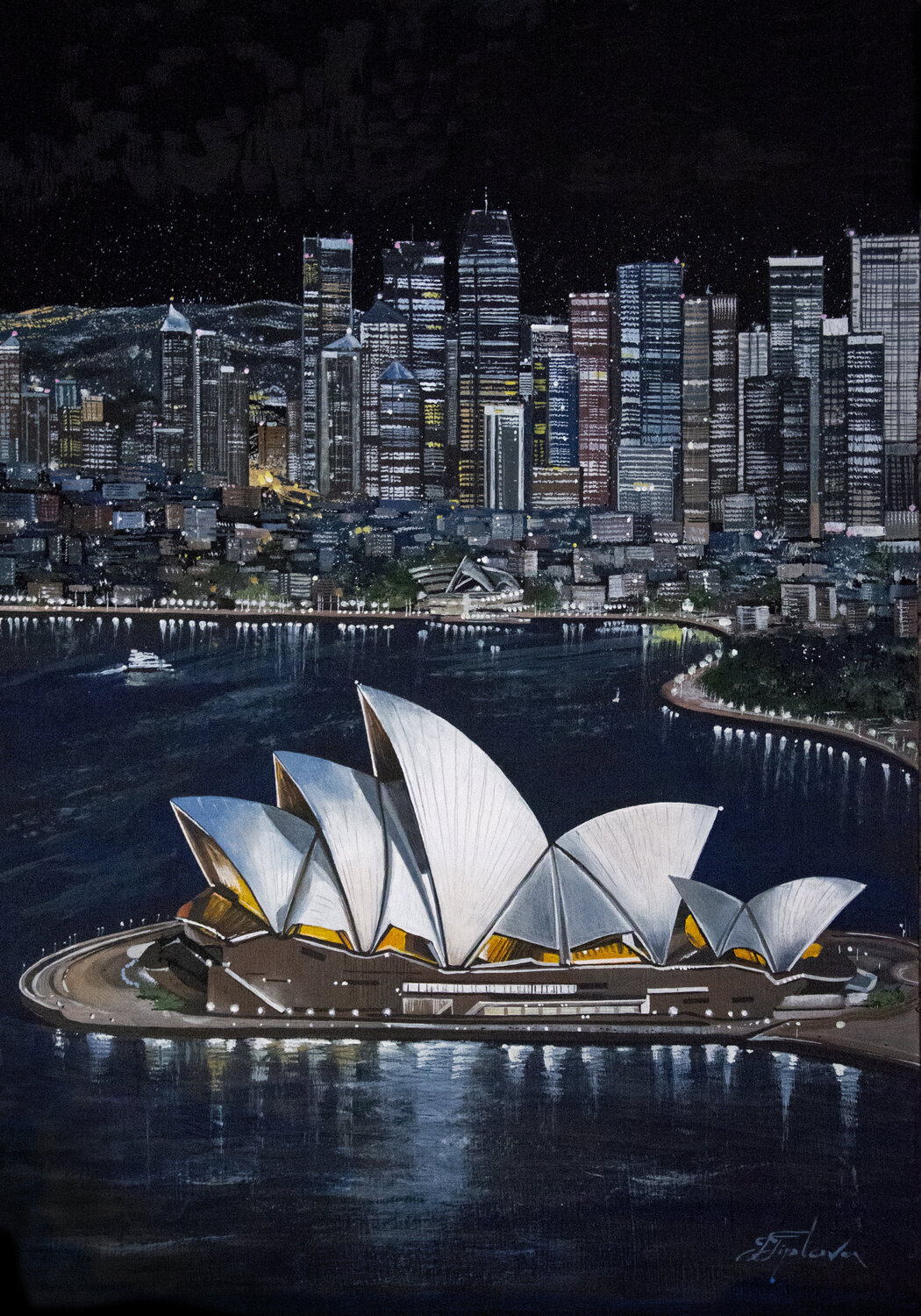 SIDNEY. AUSTRALIA Tetiana Tiplova Original painting for sale