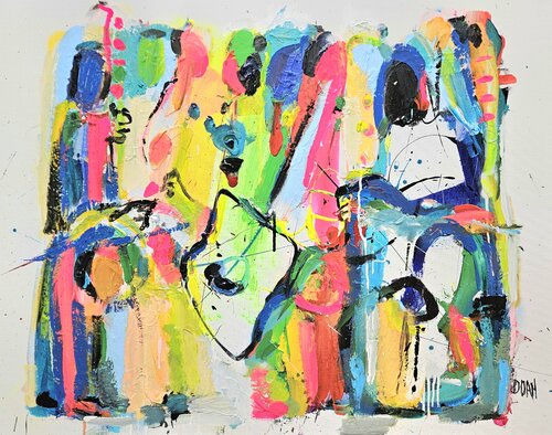 Musique by DOAM, Painting for Sale on Select