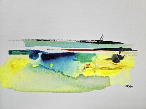 L'encre de tes yeux by DOAM, Painting for Sale on Select