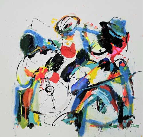 Danse chromatique by DOAM, Painting for Sale on Select