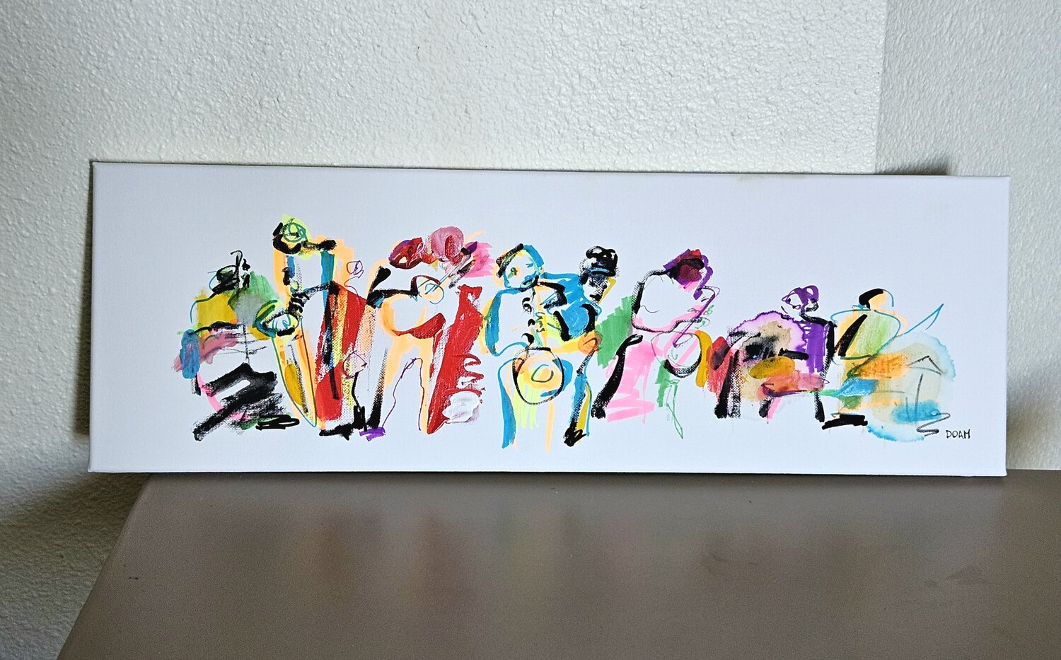 Une jolie petite musique DOAM Original painting for sale