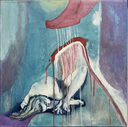 Beetwen by Ewa Mazur-Koj, Painting for Sale on Select