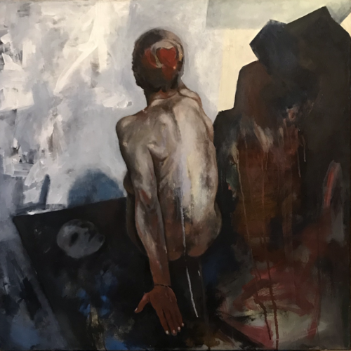 Ohne Maske by Ewa Mazur-Koj, Painting for Sale on Select