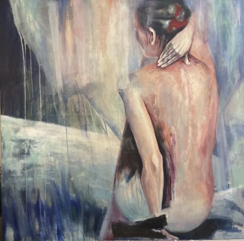 Luna by Ewa Mazur-Koj, Painting for Sale on Select