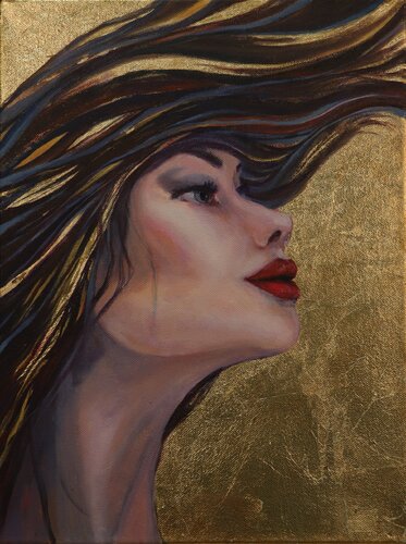 Woman Feelings nr. 1 by Ewa Mazur-Koj, Painting for Sale on Select