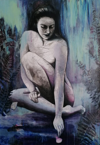 Secret by Ewa Mazur-Koj, Painting for Sale on Select