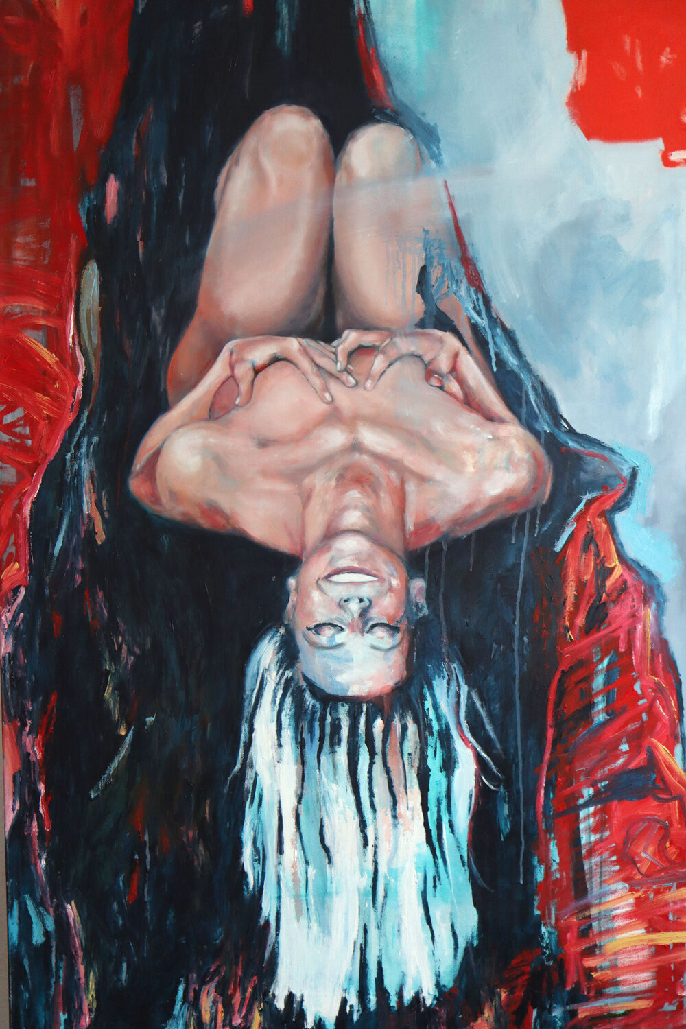 Smile Ewa Mazur-Koj Original painting for sale