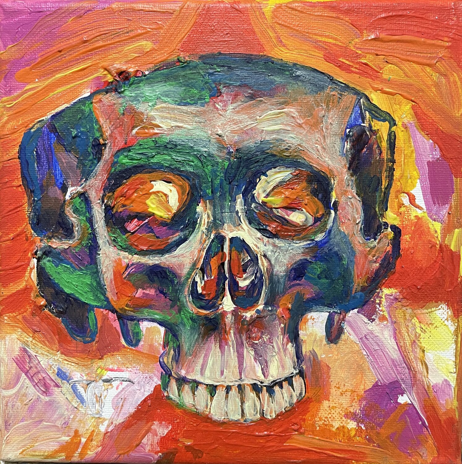 Color Ewa Mazur-Koj Original painting for sale